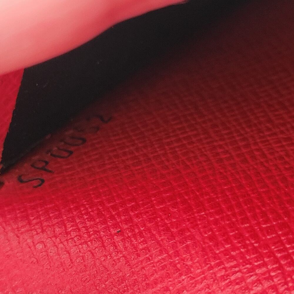 Louis Vuitton Vintage‎ 2002 Epi Leather Wallet Red Medium Trifold Elise Retro - Picture 6 of 16